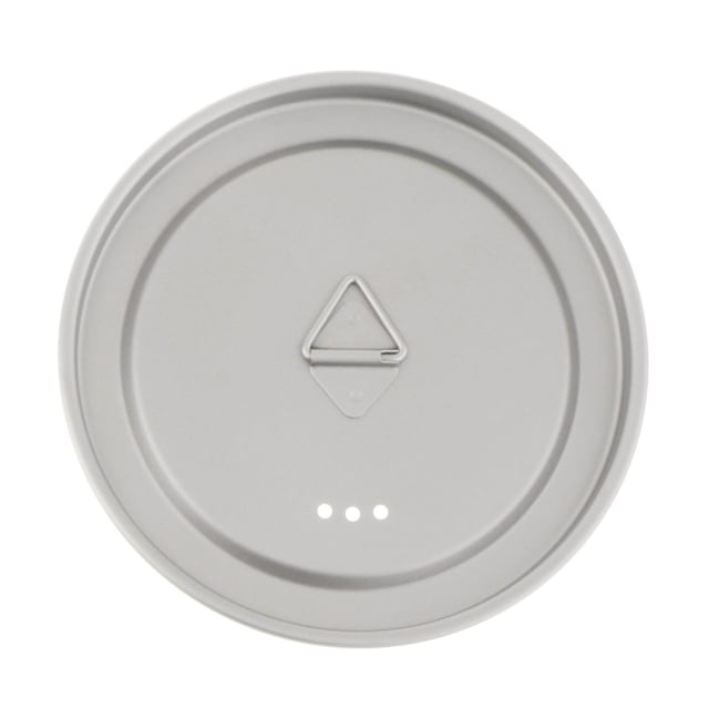 Titanium Cup Lid Coffee Mug Lid Portable Cookware Drinkware Camping Pot Lid with 120mm