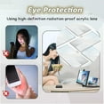 thumbnail image 4 of 2026 Upgrade Ultra-HD Mobile Phone Magnifier 10/12/14/16/18 Inch, Foldable Mobile Phone Screen Projector Amplifier, Portable Lightweight Stand for Movie & Video Watching (Red, 12 in), 4 of 7