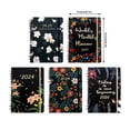thumbnail image 3 of Personalized Weekly And Monthly Planner PLANNER Coil Notebook Spiral Weekly Planner Flower Schedule English Diary, 3 of 9