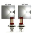 thumbnail image 2 of H4 Beam 2PCS Light 10000LM Headlight 40W Bulb 6500K Kit LED Car LED White Car Light, 2 of 9