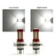 thumbnail image 5 of H4 Beam 2 piezas Luz 10000LM Faro 40W Bombilla 6500K Kit LED LED para coche Luz blanca para coche, 5 of 8