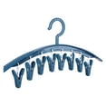 thumbnail image 1 of Xihbxyly Artículos En Exceso Liquidación Todo Percha con 8 Clips para Dormitorio de Estudiantes, Colgador de Plástico Grueso a Prueba de Viento para Secado de Ropa Interior, Colgador para El Hogar, 1 of 3