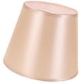 thumbnail image 1 of TABLZONE Abat-Jour en Tissu Doré Rond 1 Ensemble Design Simple et Pratique, 1 of 6