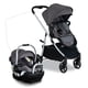 thumbnail image 1 of Britax Willow Grove SC Baby Travel System, Infant Car Seat and Stroller Combo with Alpine Base, ClickTight Technology, SafeWash, Pindot Stone, 1 of 5
