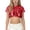 Red, variant on hotojiny Little Girls Sequin Shirts Short Sleeve Crew Neck Party Dancewear Glitter Sparkly Tops Cute Peplum Blouse 2-14 Years