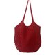 thumbnail image 1 of Bolso de paja tejido hueco de gran capacidad, bolso de mano elegante de un solo hombro para viajes, playa y compras., 1 of 8