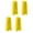 Yellow, variant on 4pcs Silicone Car Door Shock Absorbing Pads Reduce Noise Vibrations Automotive Door Buffer Damping Seal Pad