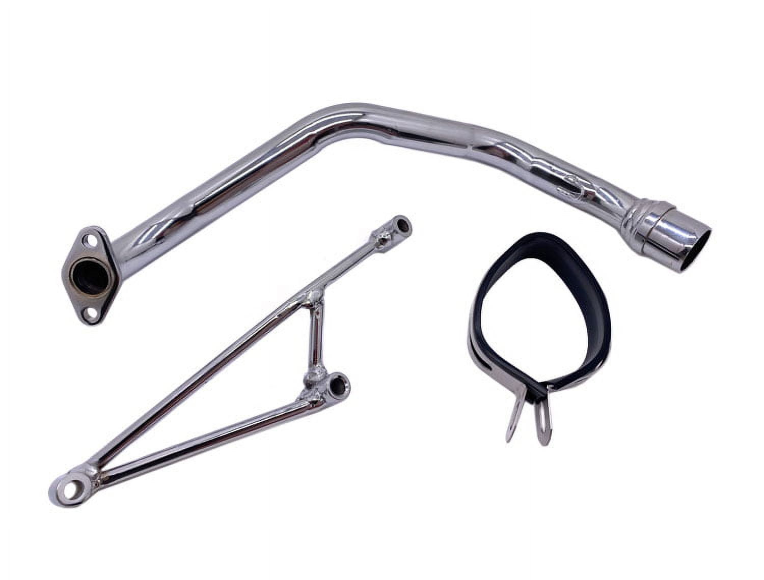 Motorcycle Scooter Performance Exhaust System for GY6 150cc Engines