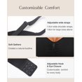 thumbnail image 3 of Sujetador inalámbrico Popilush Seamless Comfort Push Up negro, 3 of 6