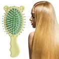 thumbnail image 1 of Fiudx Mini Cepillo para El Cabello con Diseño de Orejas de Gato, Ligero y Desenredante para Viajes, Cerdas Suaves, Solución para El Cuidado Del Cabello, Regalo para Niñas, Peinado para Llevar, Varios, 1 of 6