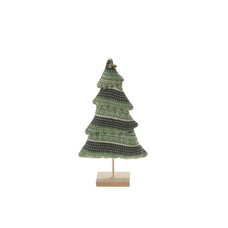 Maison Concepts Tabletop Green Knit Sweater Tree Stand Small - 7.5 L x 13.75 W
