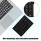 thumbnail image 3 of Mini Teclado Numérico Inalámbrico Compatible Con 5.0 Para OS, Teclado Ergonómico De 22 Teclas Con Tapas De Pie De Tijera, 3 of 8