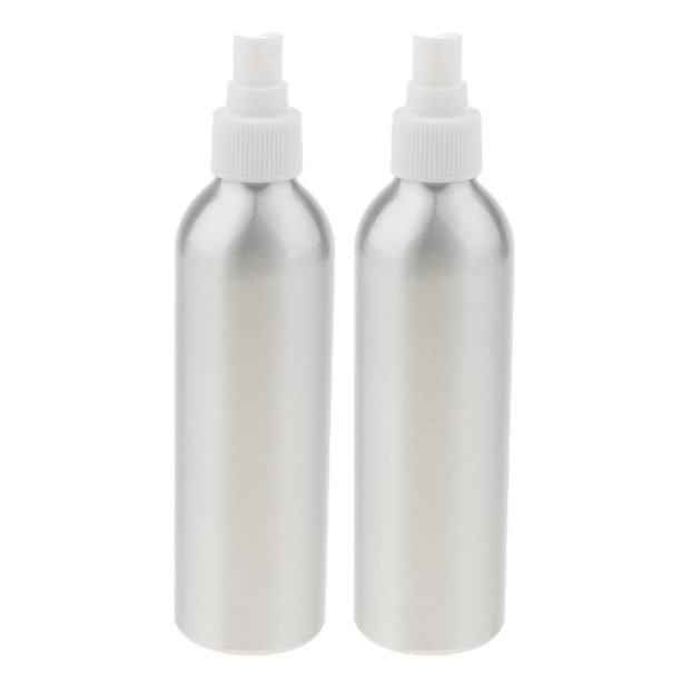 Botella de spray de niebla fina de aluminio 2x 40ml-250ml li wang