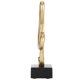 thumbnail image 4 of Statue de note de musique, sculpture, figurine, symbole, ornements, décoration pour la maison, le bureau, 4 of 4
