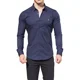 thumbnail image 5 of Camisa John Leopard Shirt Metal Emblem Manga Larga Slim Full, 5 of 8