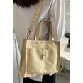 thumbnail image 3 of CoCopeaunts Crossbody Bag for Women Canvas Tote Bag Casual Shoulder Handbags Square Messenger Bag with Zipper, 3 of 6
