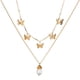 thumbnail image 1 of Personalidad chapado en oro dorado collar en forma de N cadena natural collar femenino de moda collar de perlas collar gargantilla con colgante hecho a mano colgantes, 1 of 8