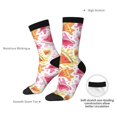 thumbnail image 4 of KLL Watermelon Print Cool Socks Men's Women's Crew Socks Funny Crazy Novelty Stockings, 4 of 6