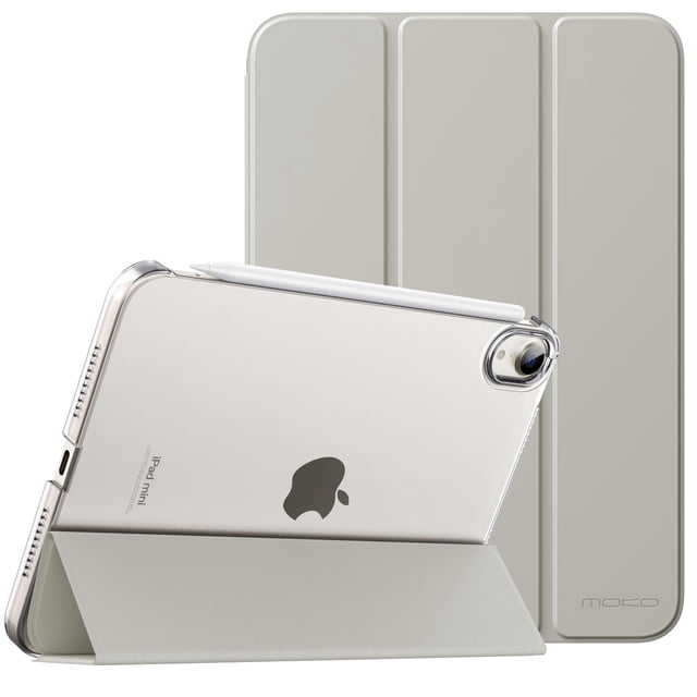 Funda MoKo para iPad Mini 7 (A17 Pro) 8.3 pulgadas 2024, iPad Mini 6 8.3 pulgadas 2021