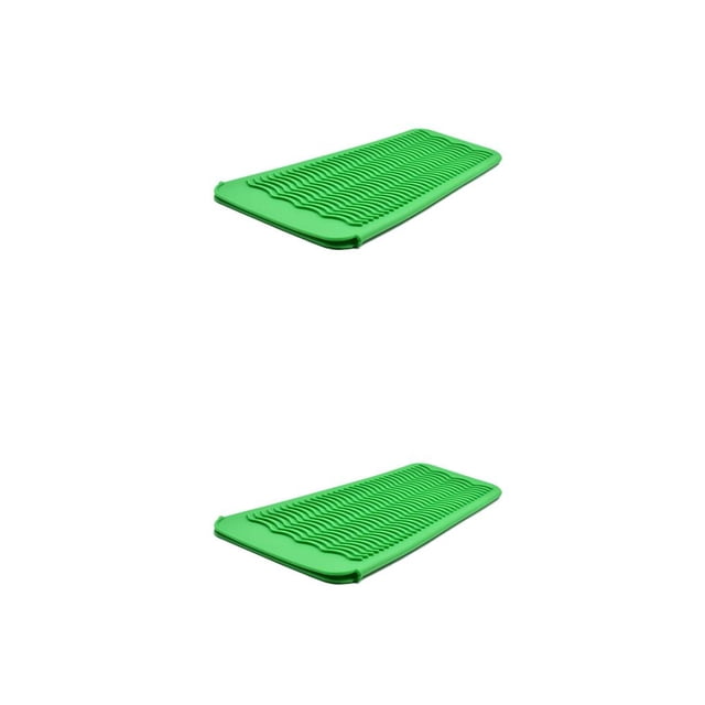 Matsuzay Estera resistente al calor Viaje Buena elasticidad Textura de onda Diseño antideslizante Cubierta de rizador Regalo perfecto para alisador No.1 Type1 NO1 Matsuzay CBP237129