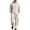 Khaki, variant on Men's Suits Classic Formal Business Jacket Pants Set Slim Fit Wedding Outfit Versatile Stylish Comfortable