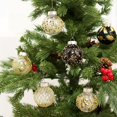 thumbnail image 2 of PENGXIANG Christmas Ball Ornaments for Christmas Tree 2.36 Inch Christmas Tree Ornaments Decorations with Hanging Rope Multi-Color Decoration for Holiday, 2 of 10