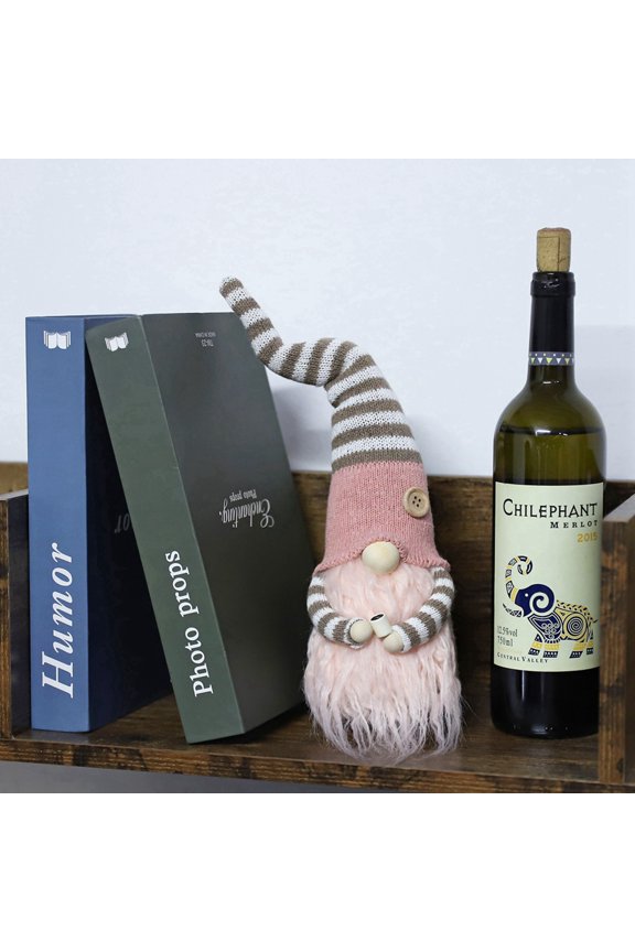 Coffee Gnomes Plush Coffee Bar Decoration Gift Coffee Station Plaid Swedish Tomte Gnomes Scandinavian Figurine Shelf Sitters Farmhouse Home Decor 1 Pack
