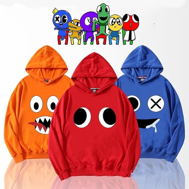 Arco Iris amigos Sudadera con capucha suéter sudaderas Otoño Invierno polar niños bebés niñas niños niño pequeño ropa infantil regalo de Navidad