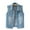 Light Blue, variant on Lilgiuy Women Spring And Autumn Coats Solid Sleeveless Denim Jacket Outerwear(Sky Blue,10) Winter Dresses for 2022