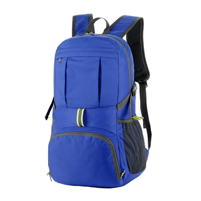 Qarigey plegable para ciclismo impermeable y de alta capacidad para deportes al aire libre para ciclismo Mochilas azul 21 pulgadas