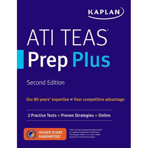 Pre-Owned Ati Teas Prep Plus: 2 Practice Tests + Proven Strategies + Online (Paperback) 1506234569 9781506234564