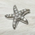 thumbnail image 4 of Gorgeous Hawaiian Large Starfish Earring and Necklace, Sterling Silver Star Fish CZ Pendant, N6168S Birthday Valentine Wife Mom Gift, 4 of 10