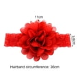 thumbnail image 5 of Baby Girls Hair Band Chiffon Flower Fixed Hairstyle Lightweight Creative Headband for Toddlers, 5 of 8