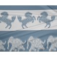 thumbnail image 3 of oneOone Tissu Polyester Lycra Rayé/éléphant & Cheval Ikat Décor Tissu Imprimé BTY 56 Pouces de Large, 3 of 3