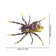 thumbnail image 4 of Cebo de pesca biónico marrón, Kit completo de aparejos con anzuelo, Natación dura y blanda, Mejoras para la pesca en agua salada, Juguete de natación artificial realista de araña, 4 of 5