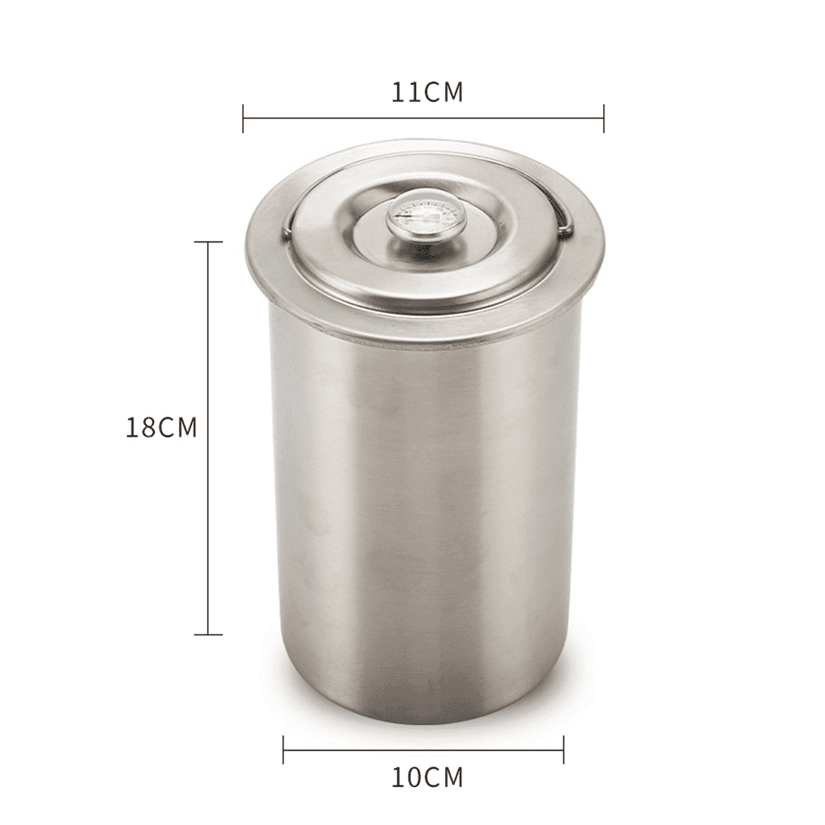 2X  Ham Maker, Round Shape Stainless Steel for Making Healthy Homemade  Meat with Thermometer