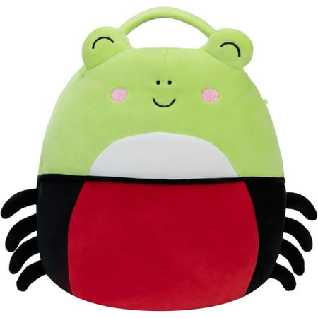 Squishmallows Original Wendy the Spider Frog Treat Pail - Ultrasoft Official Jazwares Plush Treat Pail