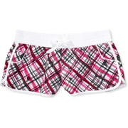 Op - Juniors Bias-Plaid Board Shorts