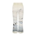 thumbnail image 5 of Endives Wide Leg Pants for Woman Landscape Painting Printed Elastic High Waist Pants Lightweight Casual Pant Spring Trendy White, 5 of 7