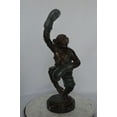 thumbnail image 2 of Nifao Boxing Monkey Bronze Statue – Home Decor Sculpture, 10"L x 12"W x 33"H, 2 of 11
