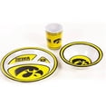 thumbnail image 1 of BSI Products 31124 Iowa Hawkeyes Kids 3 Piece Dish Set, 1 of 1