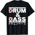 thumbnail image 1 of Rum and Ass Funny Drum and Bass Camiseta, 1 of 2