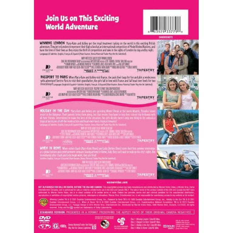 Warner Home Video: Mary-Kate & Ashley's World Travel Adventures