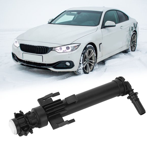 Headlight Washer Nozzle, Headlight Washer Spray Nozzle Headlamp Washer Nozzle Jet Front Headlamp Washer Nozzle Jet for 3 Series F30 2011 to 2018