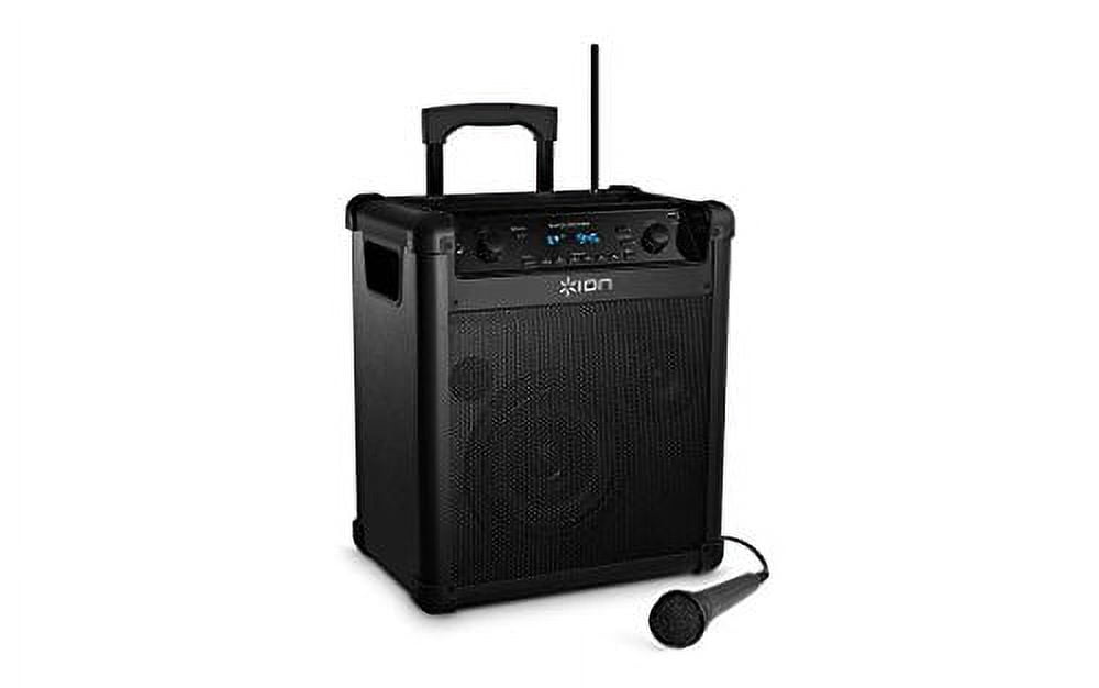 Ion Audio Block Rocker Flash | Wireless Rechargeable Speaker with Sound-Reactive Lights