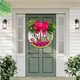 thumbnail image 4 of Letrero colgante de madera de Hello Summer, colgador de puerta con lazo, señal de bienvenida, decoración de porche para panadería, cafetería, regalo, 4 of 9