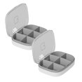 thumbnail image 1 of Oleegame 2PC Produce Storage Portable Small Mini Storage Box Large Capacity Carry On Travel Compartment Sealed Box, 1 of 4
