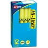 Avery Hi-Liter Pen-Style Highlighter, Fluorescent Yellow (23591)
