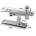 thumbnail image 3 of Bisagra pivotante para puerta Bisagras ocultas resistentes para librería Bisagras para puerta secreta Eje de 360 ​​grados (2 unidades), 3 of 4