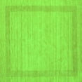 thumbnail image 1 of Ahgly Company Indoor Square Abstract Green Contemporary Area Rugs, 7' Square, 1 of 1